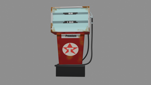 Old Texaco Petrol Dispenser (c1980s) preview image